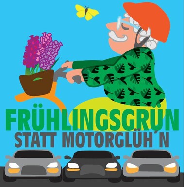 Frühlingsgrün statt Motorglühn