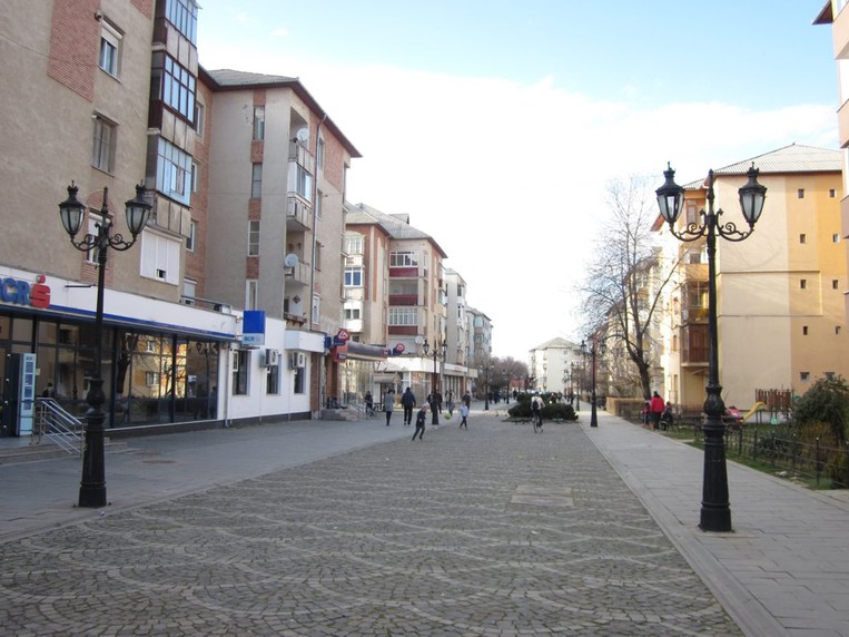 Fußgängerzone im Stadtzentrum