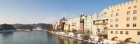 Innfront im Winter