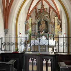 Innenansicht der Max-Emanuel-Kapelle © Museum Wasserburg.