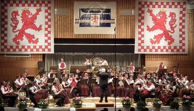 Stadtkapelle Wasserburg bei Konzert in Badria-Halle