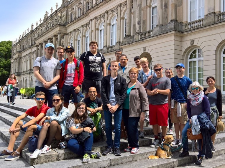 Schüler/innenaustausch des Luitpold-Gymnasiums 2017