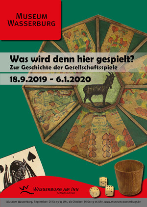 Plakat Sonderausstellung "Was wird denn hier gespielt?"