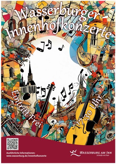 Plakat Innenhofkonzerte