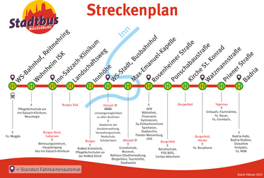 Streckenplan