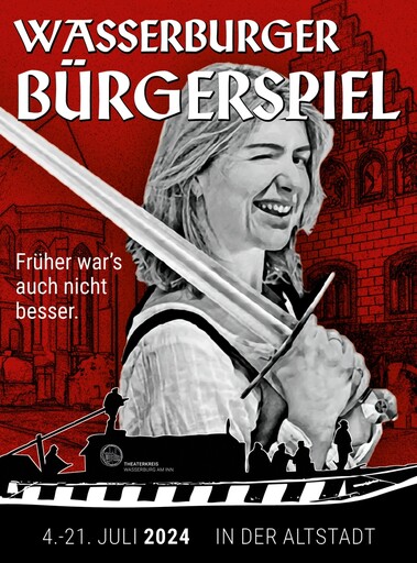 Plakat Bürgerspiel 2024