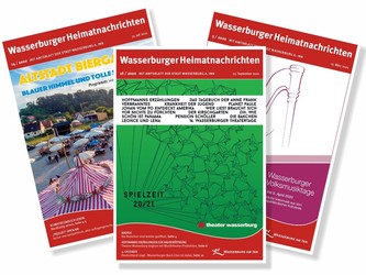 Titelseiten von Wasserburger Heimatnachrichten