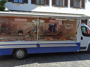 Verkaufsstand Metzgerei Ganslmaier
