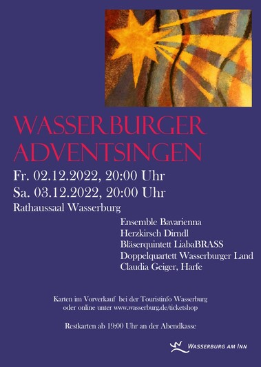Plakat Wasserburger Adventsingen