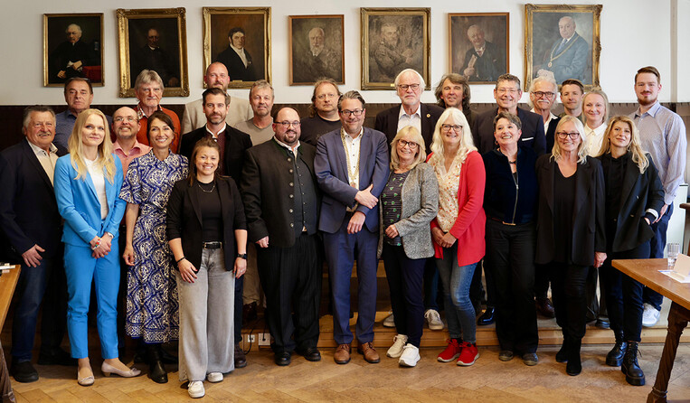 Gruppenbild des Stadtrat im Mai 2026 Gruppenbild des Stadtrat im Mai 2026