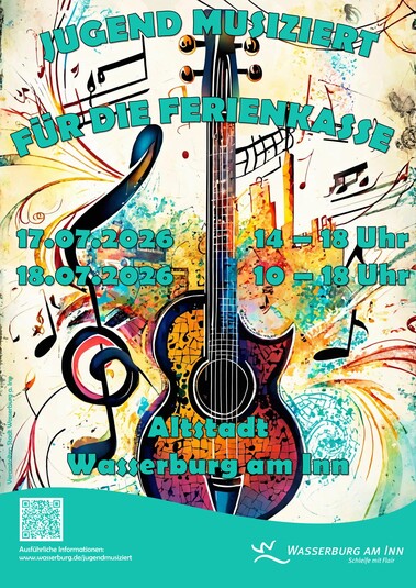Plakat Jugend Musiziert für die Ferienkasse 2026