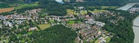 Luftbild der Burgau