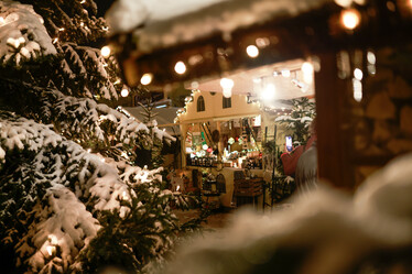 Romantische Stimmung am Christkindlmarkt © Stadt Wasserburg a. Inn