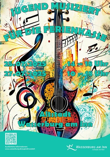 Plakat Jugend Musiziert für die Ferienkasse 2025